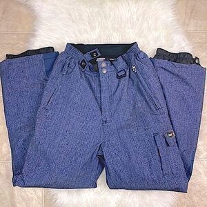 Weatherproof 32* ski pants unisex Lg 14/16 blue ⛷️🎿